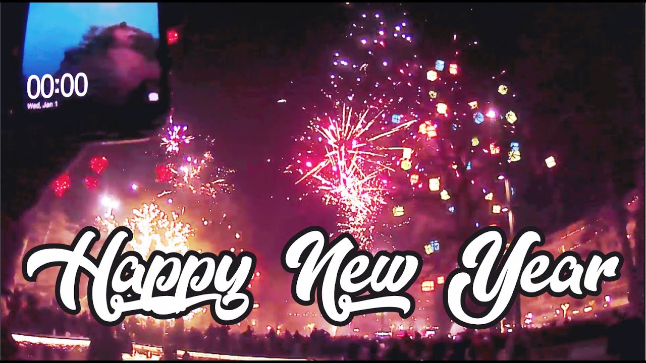 BIG FIREWORK in Malmo Sweden (WONDERFUL) - Happy new Year 2020