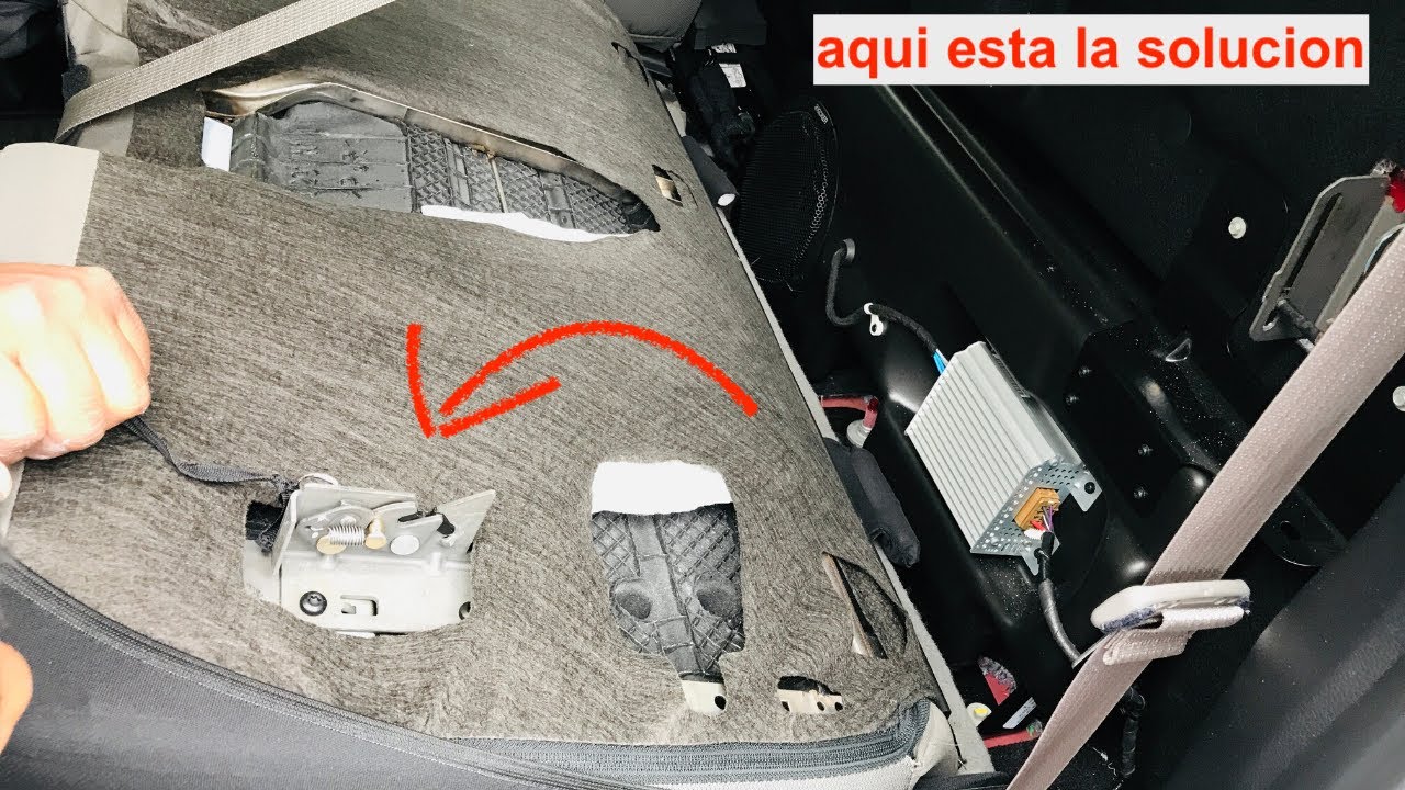 2016 ford f150 rear seat fold down (como quitar el asiento trasero de