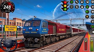 Railway Journey Indian Train Simulator 3D - Passenger Train Route Driving - Android Gameplay screenshot 2
