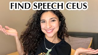SLPA CEUS | FIND SPEECH CEUS IN 2022