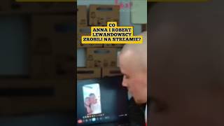 Co Anna i Robert Lewandowski zrobili na streamie? #piłkanożna #football #fcbarcelona #polska