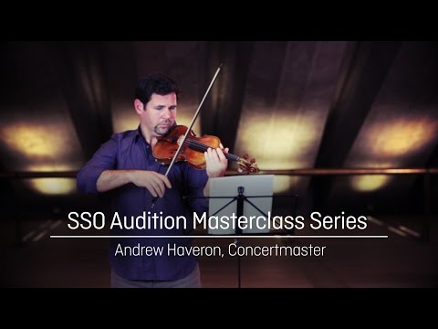 SSO Masterclass – Violin – Rachmaninoff’s ‘Symphonic Dances’