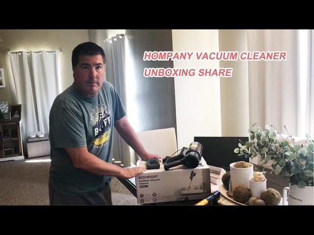 HOMPANY Vacuum Cleaner Unboxing Share 