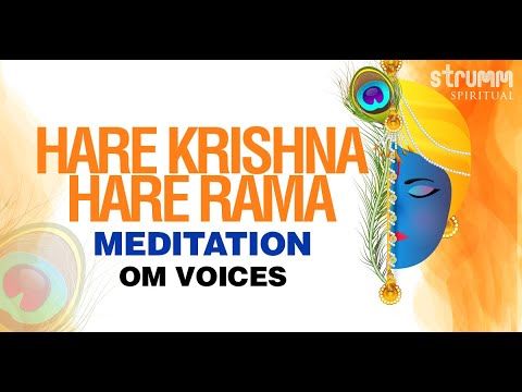 Hare Krishna Hare Rama Meditation  Om Voices   Peaceful Krishna Dhun  Krishna Mahamantra