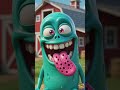 The Weirdest Monster Ever Created! 😱😂 | Viral 3D Animation Short #kidscartoon