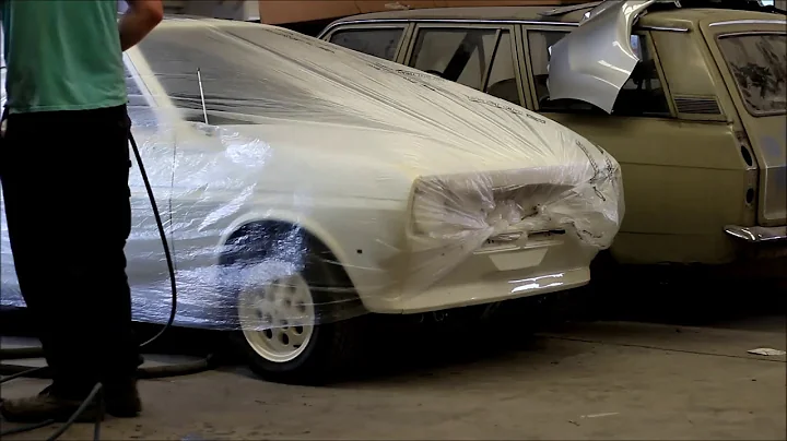1982 Ford Fiesta XR2 Restoration - Paint Shop