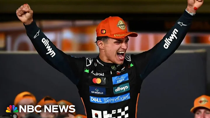  McLaren racer Lando Norris wins Formula 1 world championship