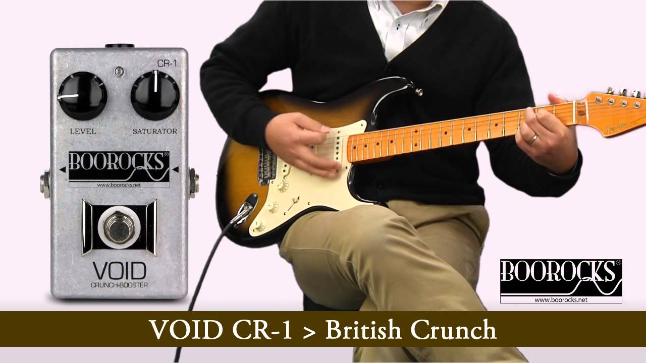 BOOROCKS / ギター用エフェクター VOID Crunch-Booster CR-1