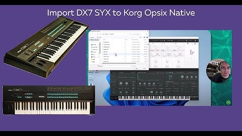 How to Import DX7 SYX Patches into Korg Opsix Native | Unlock Classic Synth Sounds!