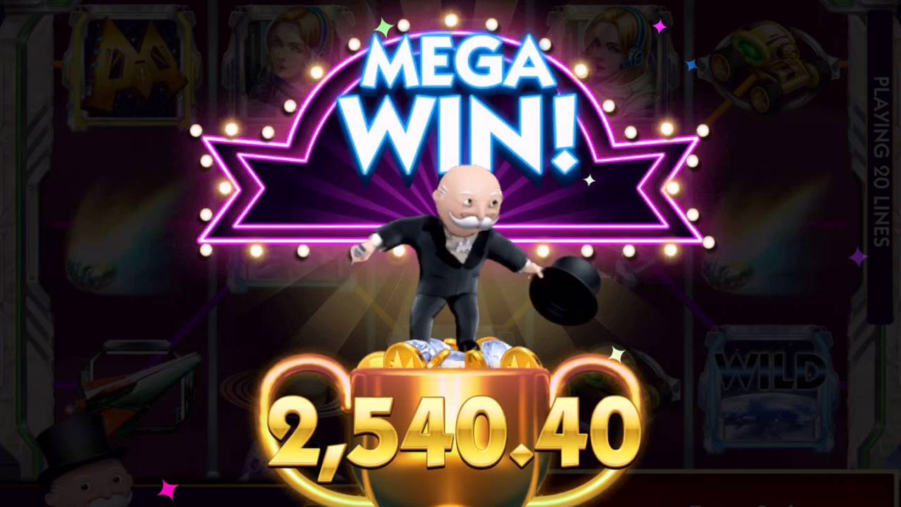 MONOPOLY LOST IN SPACE Video Slot Game with a FREE SPIN BONUS - YouTube
