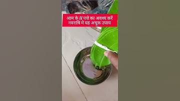 आम के 11 पत्ते का अवश्य करें नवरात्रि मे यह अचूक उपाय/ जय माता दी #pradeepmishrajikeupay