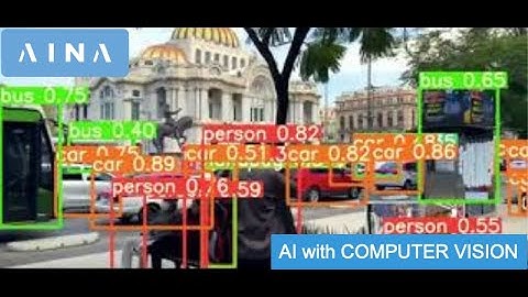 🚶WALK and WATCH like the ARTIFICIAL INTELLIGENCE - Computer Vision for SMART CITIES. AINA´s Demo.