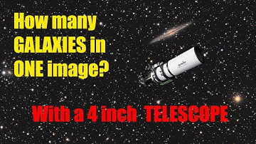 I captured how many GALAXIES in ONE image with a small AMATEUR Telescope? #space #astro