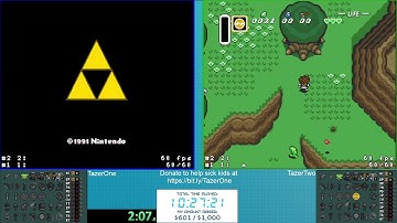 Highlight: Legend of Zelda A Link to the Past Randomizer Multiworld Co-Op Extra Life 2021