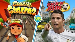Subway Surfers -VS- Cristiano Ronaldo: Kick'n'Run screenshot 5