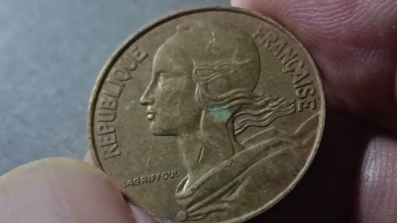 希少アンティーク金貨　20サンチーム　20Centimes 1977 1977 France 20 Centimes Coin Value 💰 Is It Worth Anything