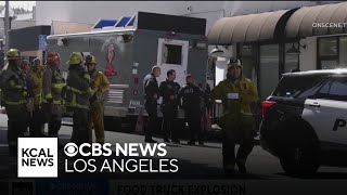 5 injured after explosion at food truck in Whittier