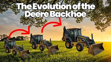 Jak vysoký je bagr John Deere?