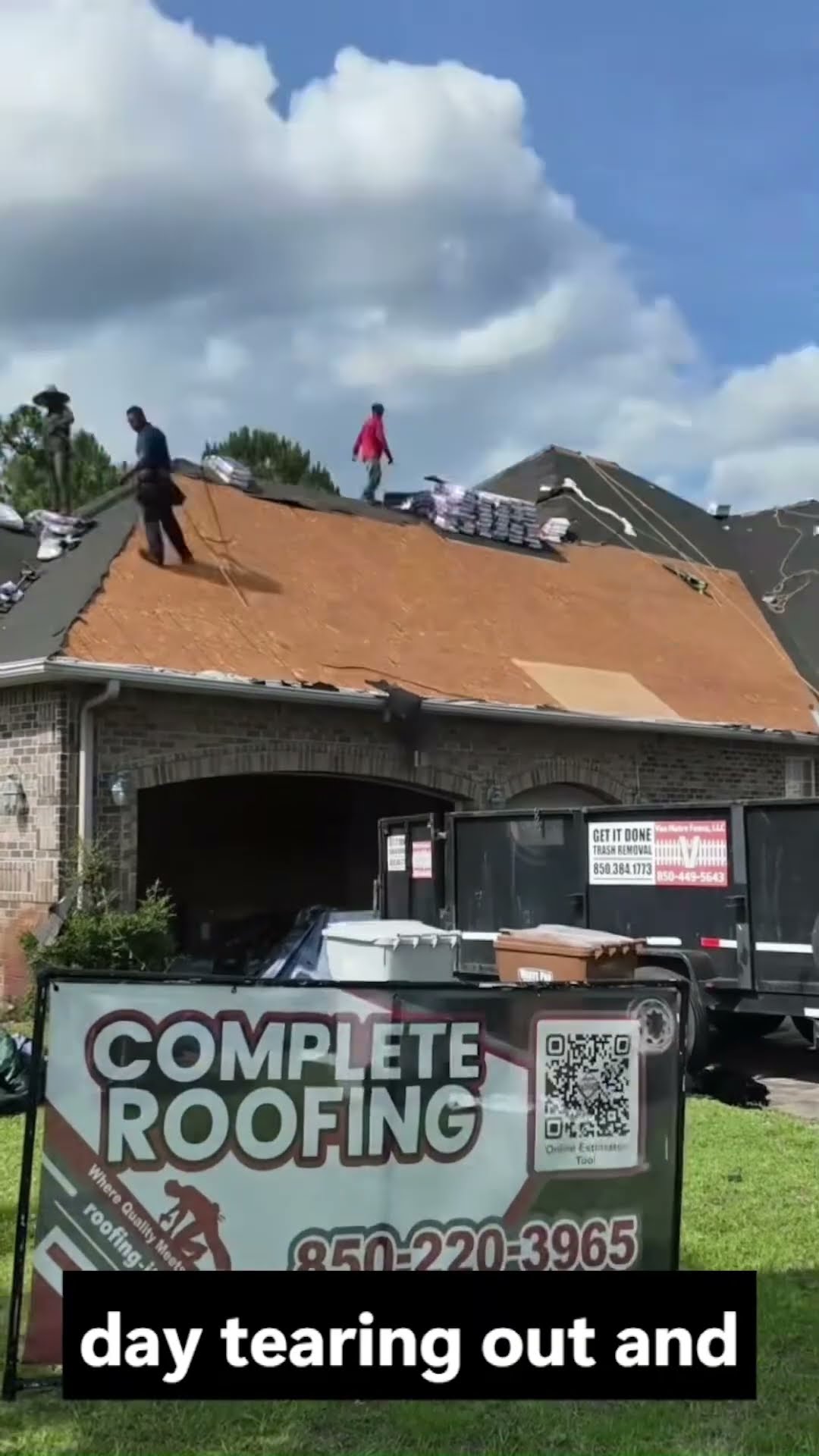 Recent roofing job: Navarre — 78,000 sq ft commercial reroof (Day 3)