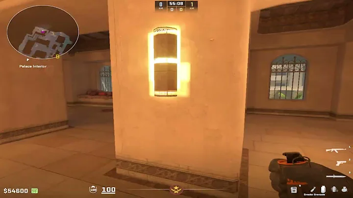 How To Throw The Palace Lurk Smoke On Mirage