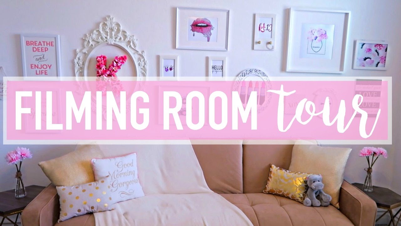 Filming Room Tour + Camera & Lighting Equipment YouTube