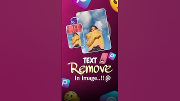 Text remove of image in #picsart #shorts  #videoediting #viralvideo #tutorial #trending