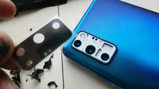 Замена стеклышка на камеру Honor View30 PRO