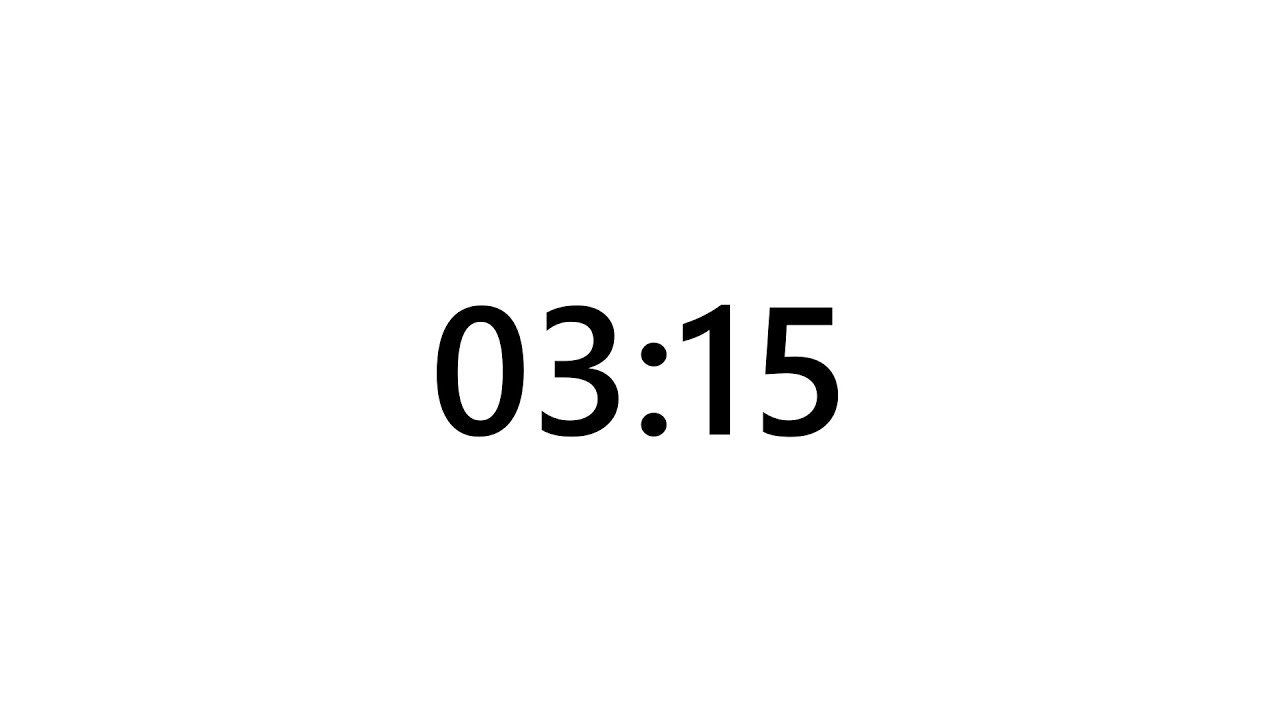 timer-for-3-minutes-and-15-seconds-youtube