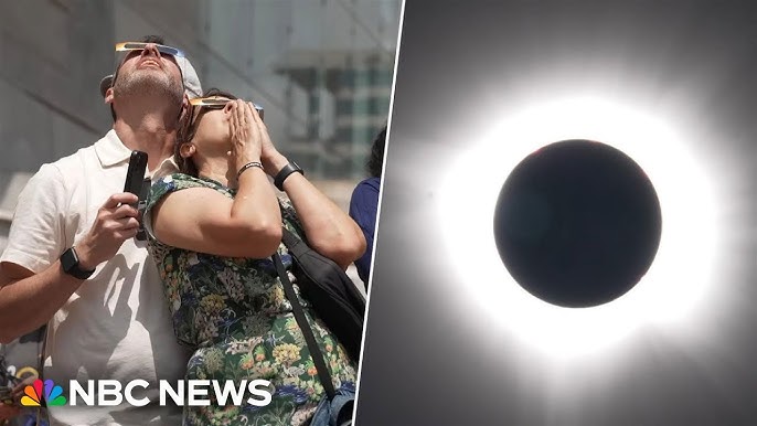 Watch Emotional Moments As Skywatchers View Solar Eclipse