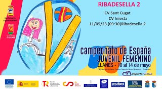 CV Sant Cugat    CV Iniesta Cto de España Voleibol Juvenil Femenino Llanes 2023