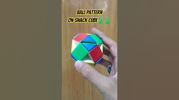 Ball Pattern On Snake Cube🐍🐍#ball#snake#cube#pattern#viral#shorts#desicubers