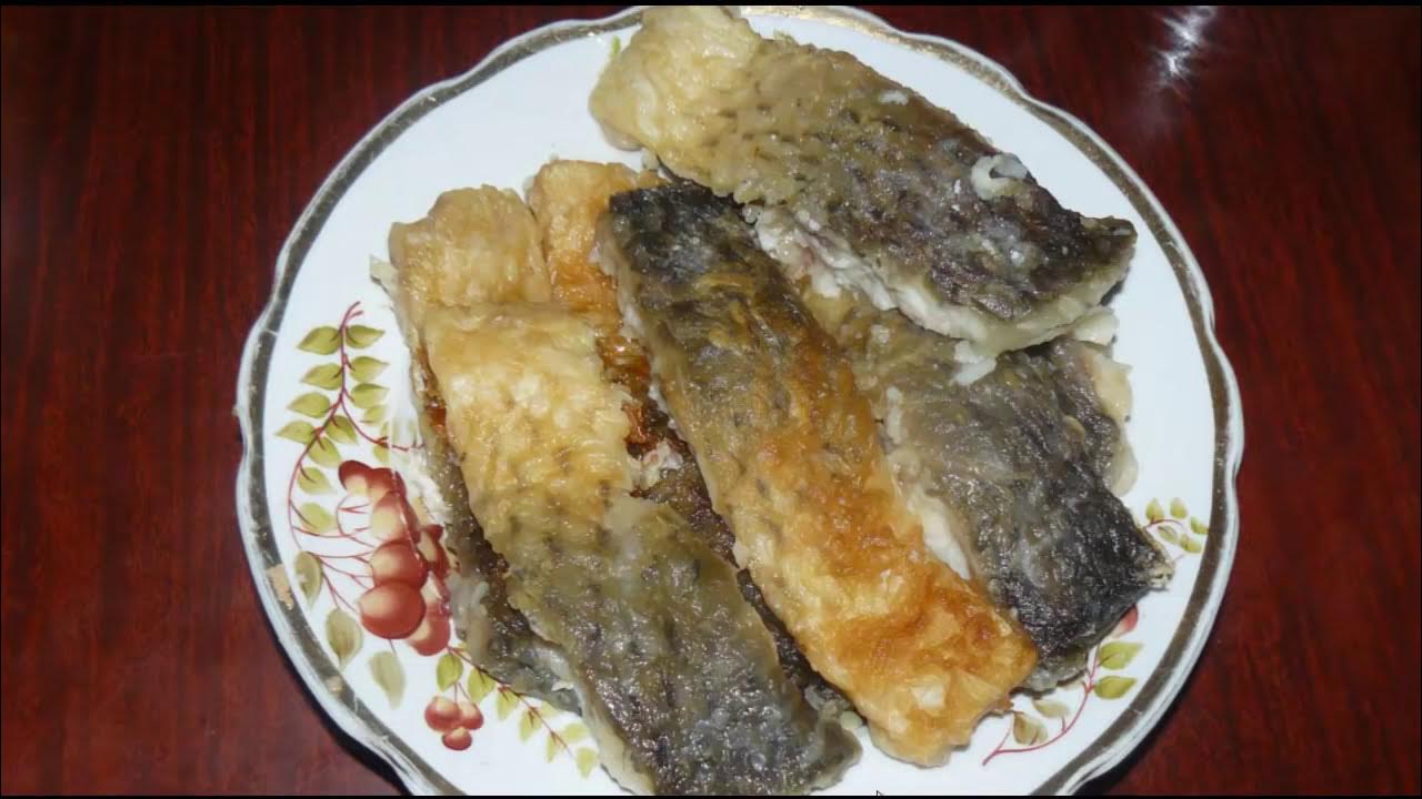 Как приготовить филе карпа. Жареный карп. жареный карп на сковородке. как пожарить карпа. как вкусно пожарить карпа.