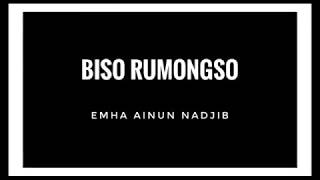 #caknun #maiyah #BisoRumongso                                                BISO RUMONGSO 'CAK NUN'