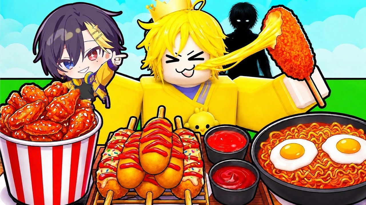 食べ物のASMRができるロブロックスでガチの心霊現象が...【Roblox】