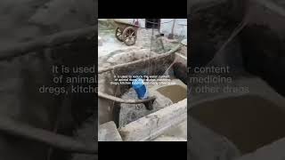 Chicken Pig Manure Dewatering drying Machine cow manure solid liquid separator