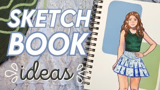 Drawing EVERY DAY for a WEEK! Creative Ways to Fill Your Sketchbook