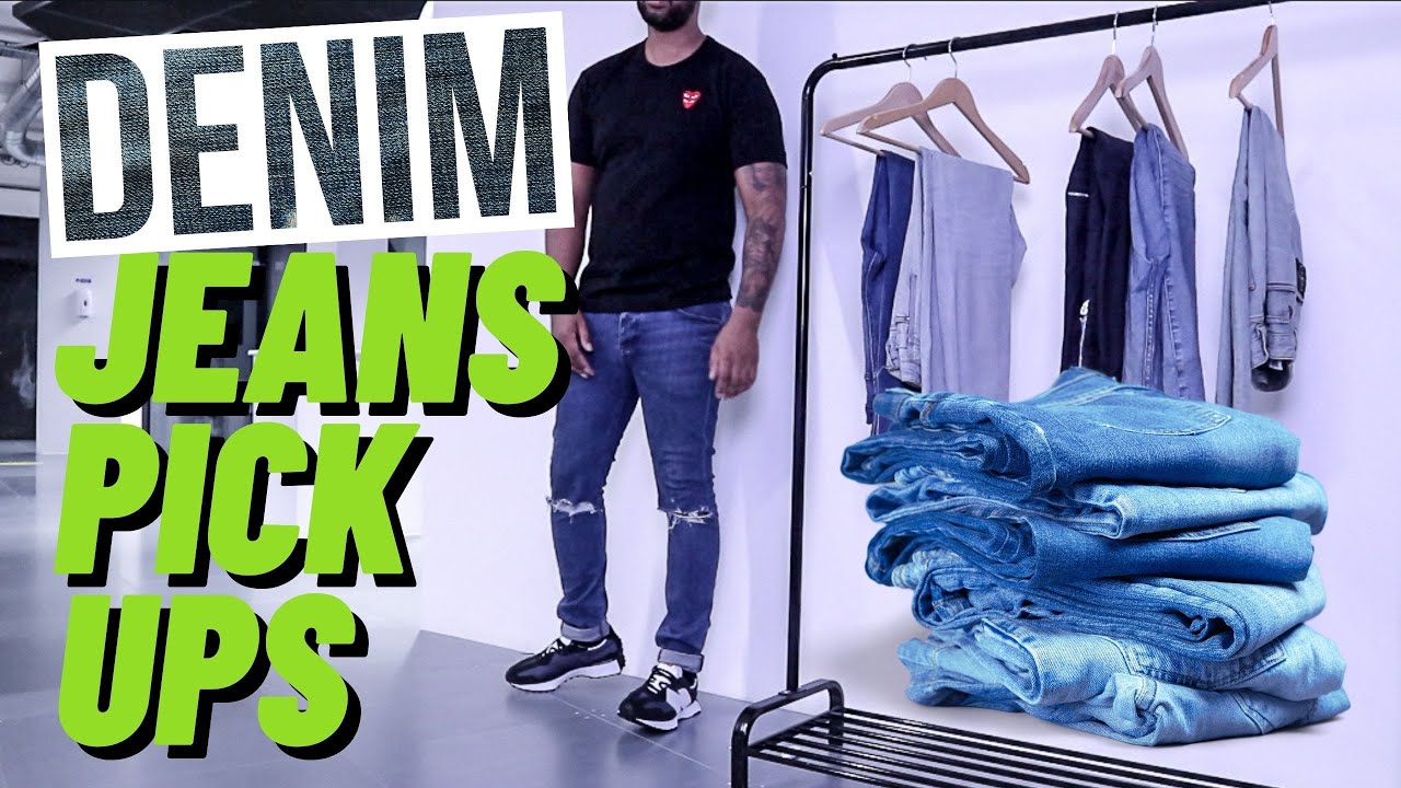 SLIM FIT DENIM JEANS LATEST PICK UPS + COLLECTION TRY- ON | Stone ...