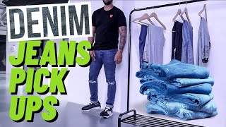 SLIM FIT DENIM JEANS LATEST PICK UPS + COLLECTION TRY- ON | Stone Island, Ksubi, Neuw Denim.