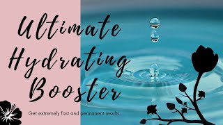 ❋ Ultimate Hydrating Booster! ~ Water Frequency + Permanent Results + Blockage Removal ~ Rain Sounds