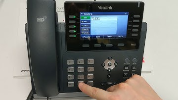 Yealink T46 Call Transfers