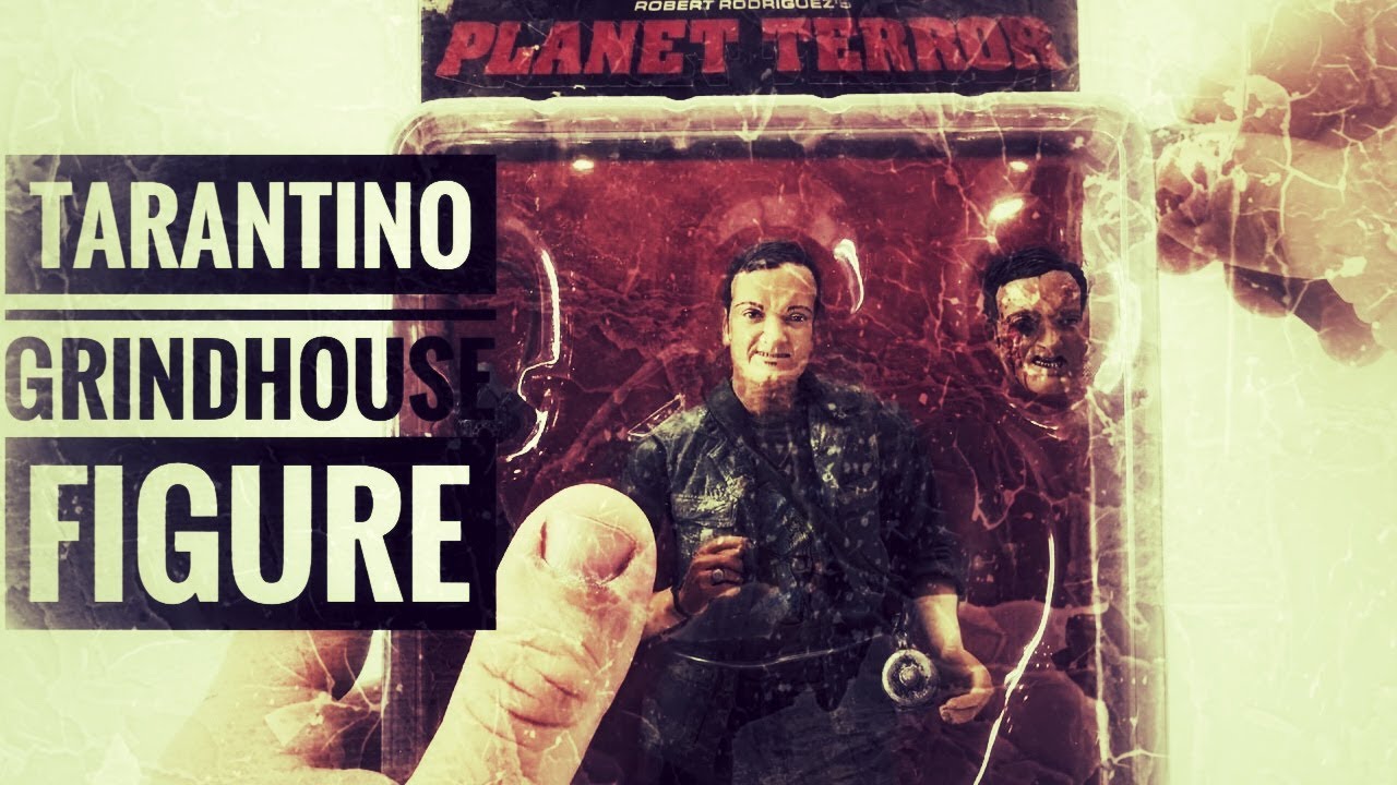 Unboxing NECA Grindhouse Planet Terror Quentin Tarantino Figure