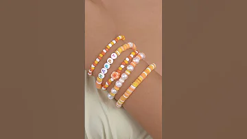 أفكار أساور خرز للبنات 