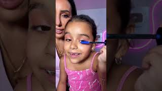 Spring Makeup By 6 Years Old 🌸🫶 Yes Or Not? #Baby #Girl #Makeup #Makeuptutorial #Tutorial