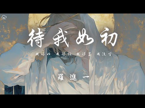 羅進一 - 待我如初「我很忙 我很烦 我很累 我没空」【動態歌詞/PinyinLyrics】♪