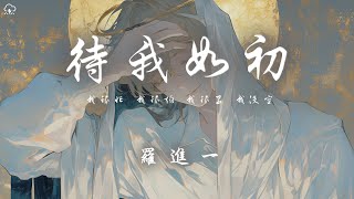 羅進一 - 待我如初「我很忙 我很烦 我很累 我没空」【動態歌詞/PinyinLyrics】♪