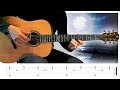 Moonlight Shadow [Relaxing Ambient Melody] Guitar Lessons w/ Tabs!