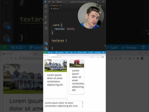 You Don't Need JavaScript For Resizable Elements - CSS Only - YouTube