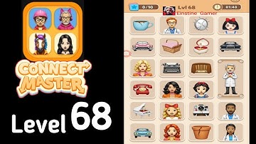 Connect Master Match Puzzle level 68 Guide Walkthrough Solution