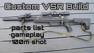 My Current Airsoft Sniper Rifle Build - Upgraded Tokyo Marui VSR 10 Overview
