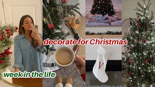 Decorate for Christmas with me| week in the life| Toddler gift guide!